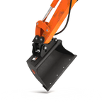 18–25 tonne excavator using Scandinavian tilt bucket for grading