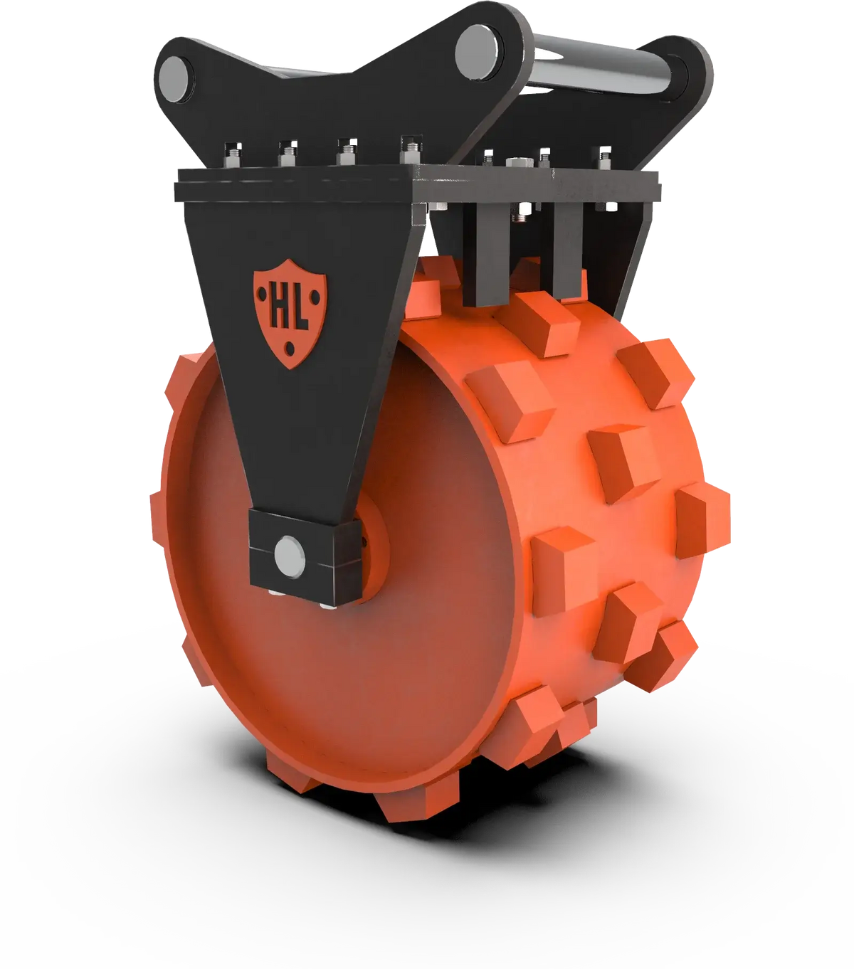 1–2 tonne excavator compaction wheel