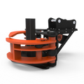 10–22 tonne hydraulic excavator tree shear