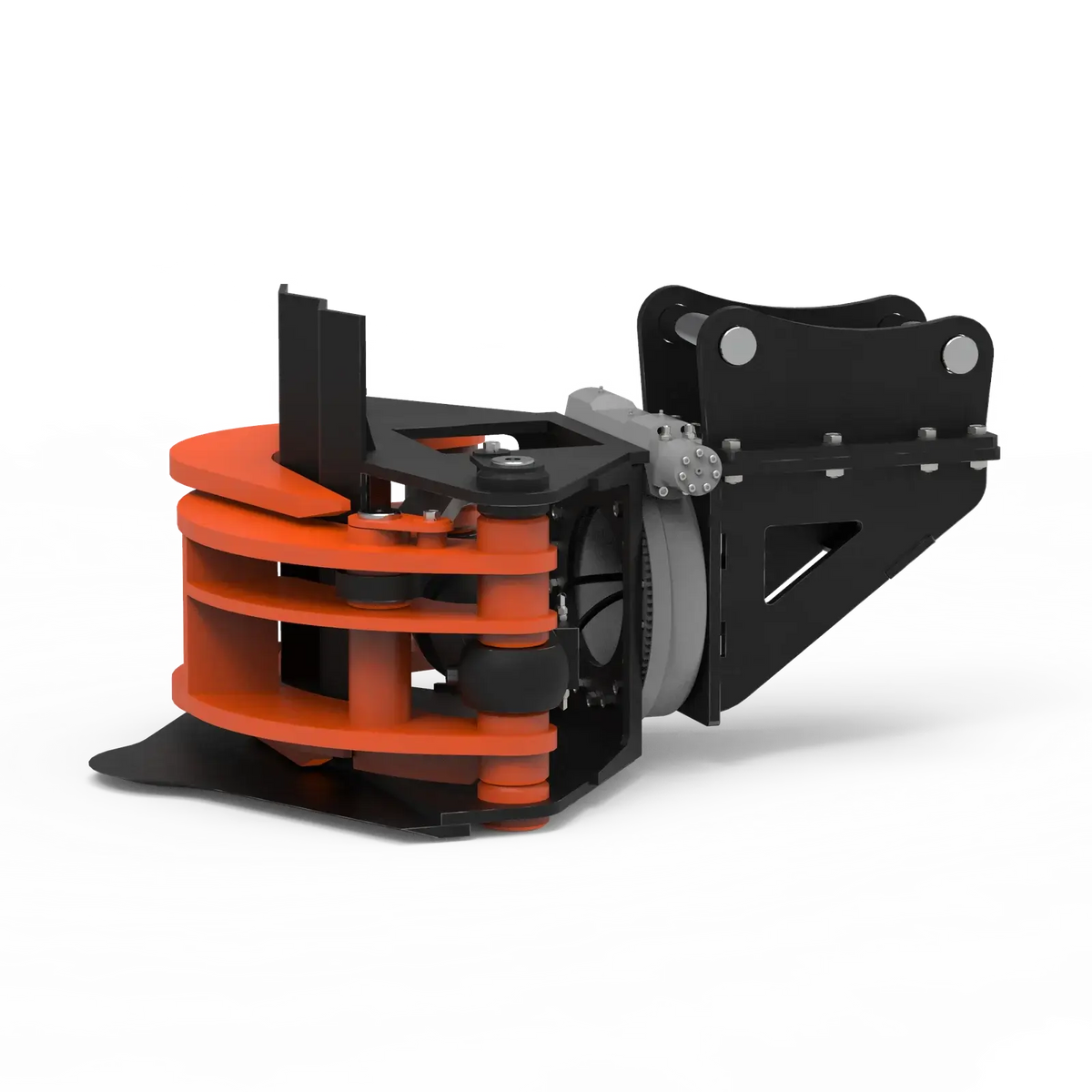 10–22 tonne rotating excavator tree shear with 360° hydraulic rotator