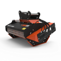Forestry mulcher head for excavators