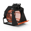 Hydraulic screening bucket