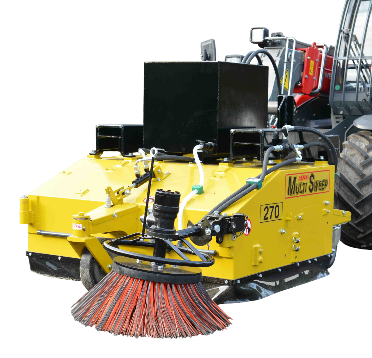 Multi Sweep 270 forklift road sweeper