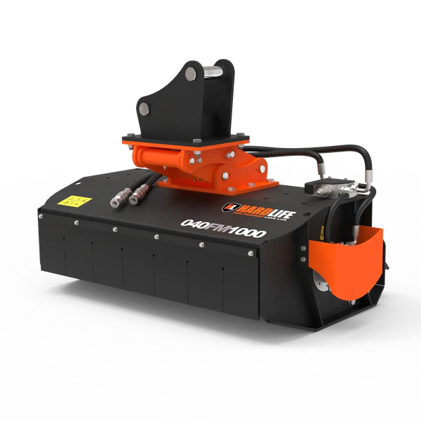 3–7 tonne hydraulic excavator flail mower