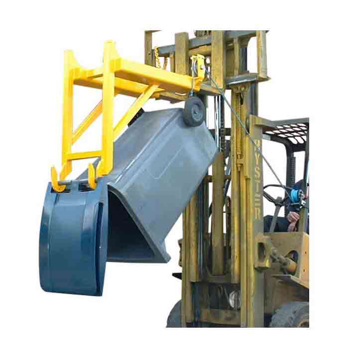 90–240L Forklift Wheelie Bin Handler