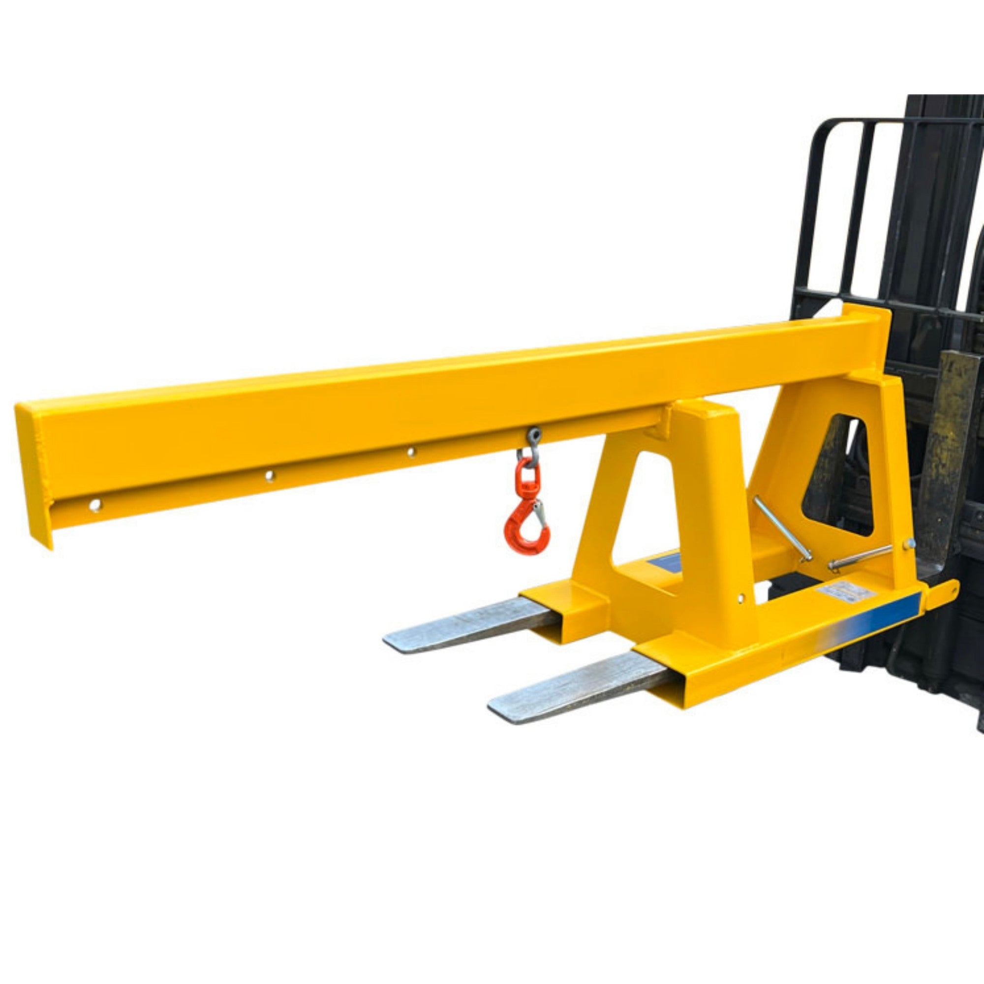 Forklift mounted jib