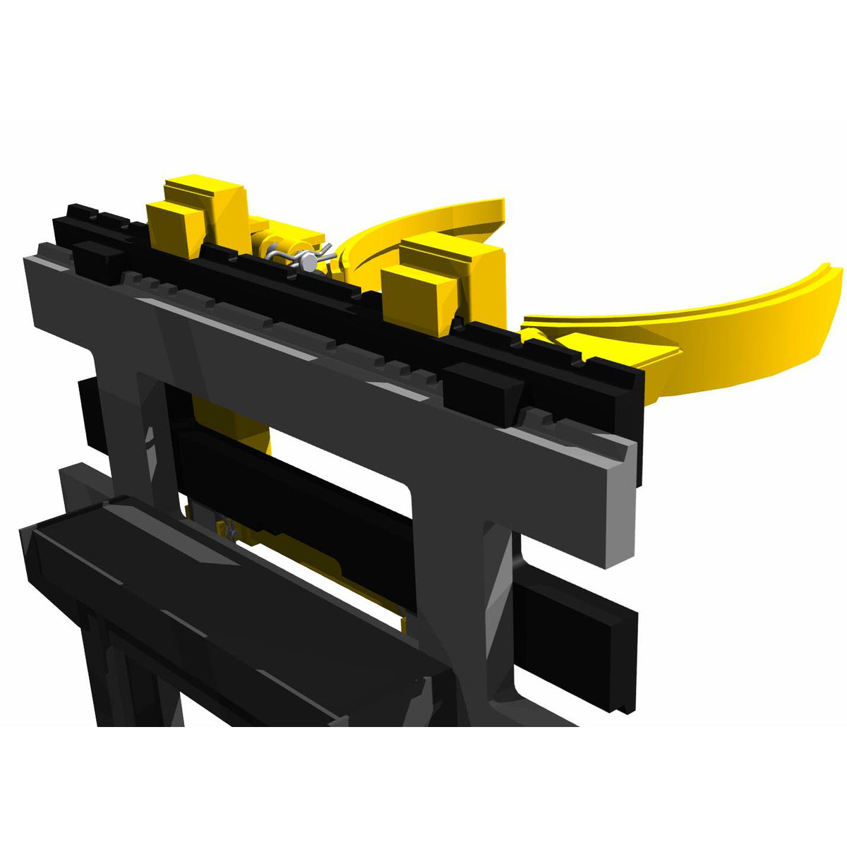 Forklift adaptor carriage