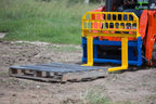Auger Torque pallet forks with brick guard
