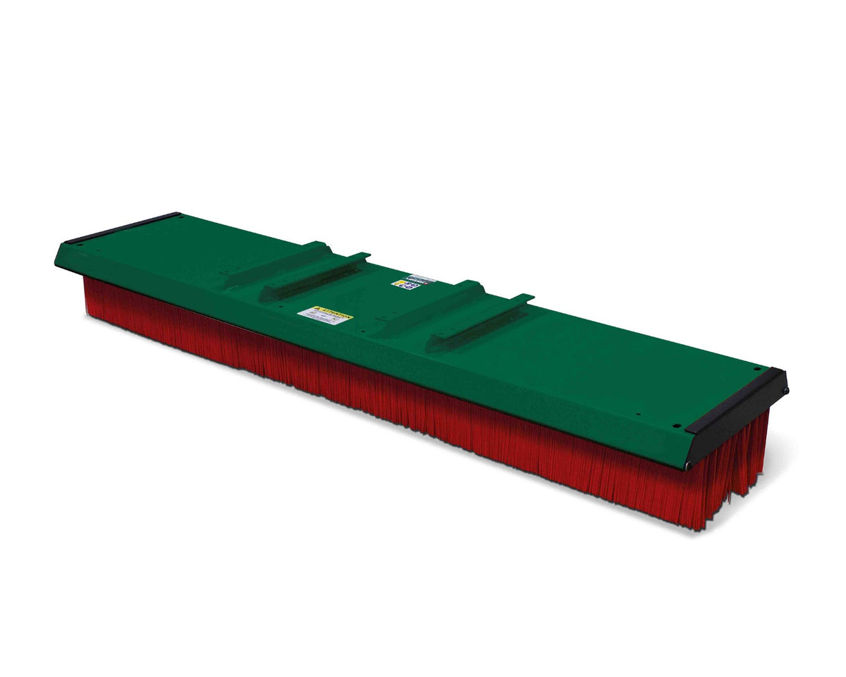 Heavy duty forklift yard brush