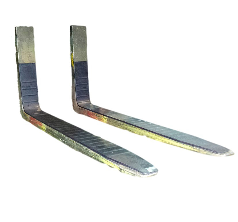 Magnetic ribbed rubber fork covers