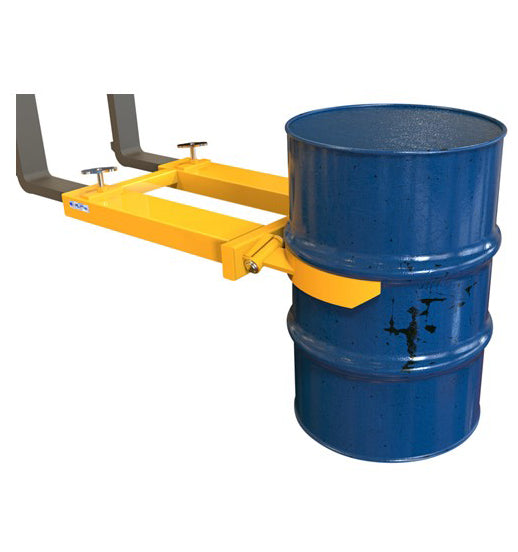 Heavy duty forklift drum grab