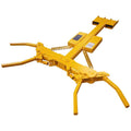 Forklift car mover for lifting and towing cars by the front wheel