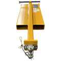 Forklift tow hitch with 50mm tow ball