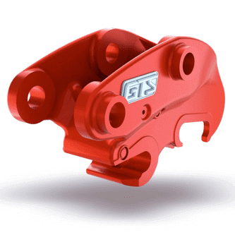 Miller GTS hydraulic quick coupler for 1–6 tonne excavators