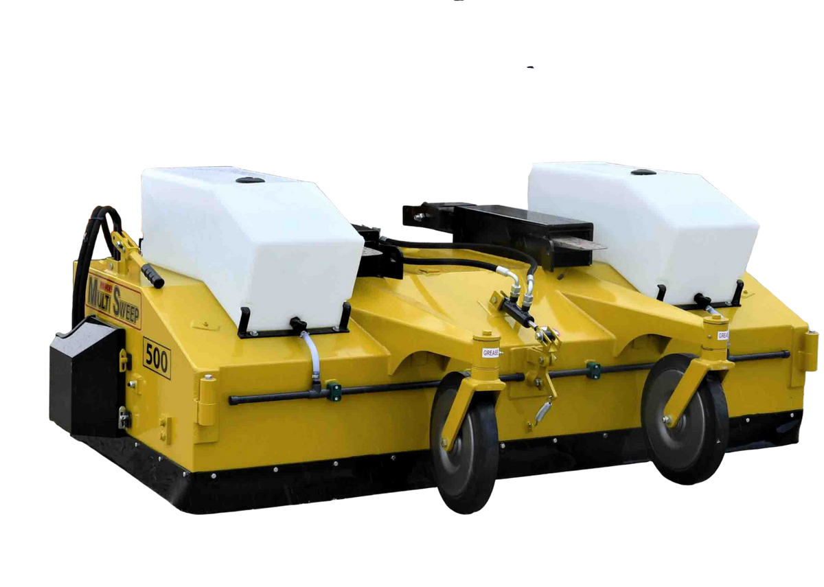Multi Sweep 500 road sweeper with hopper
