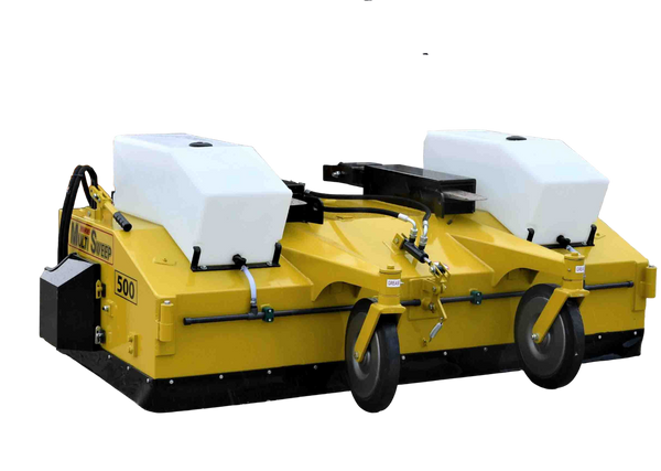 Multi Sweep 500 road sweeper with hopper