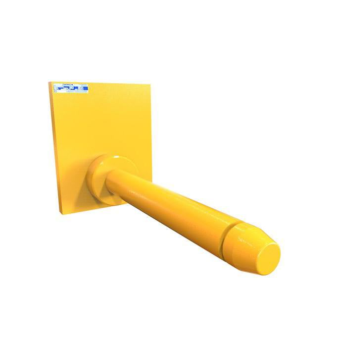 Carriage mounted forklift coil boom
