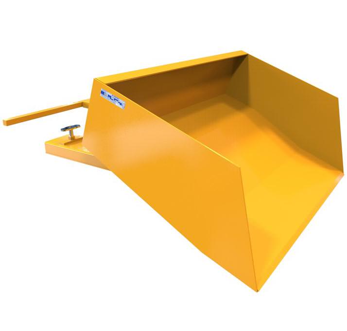 High lift forklift scoop