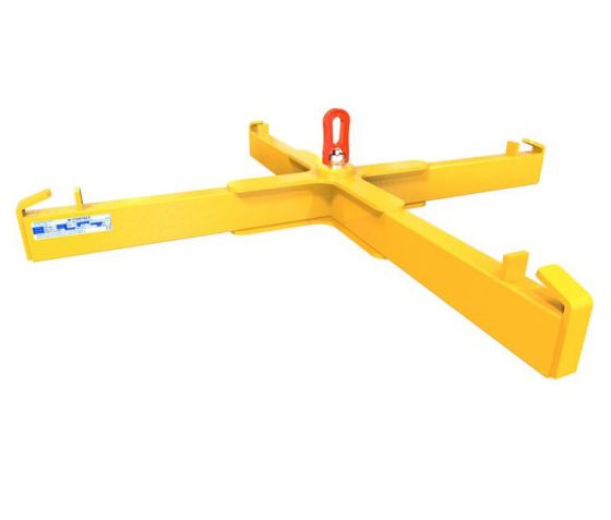 Cruciform big bag lifter lifting frame