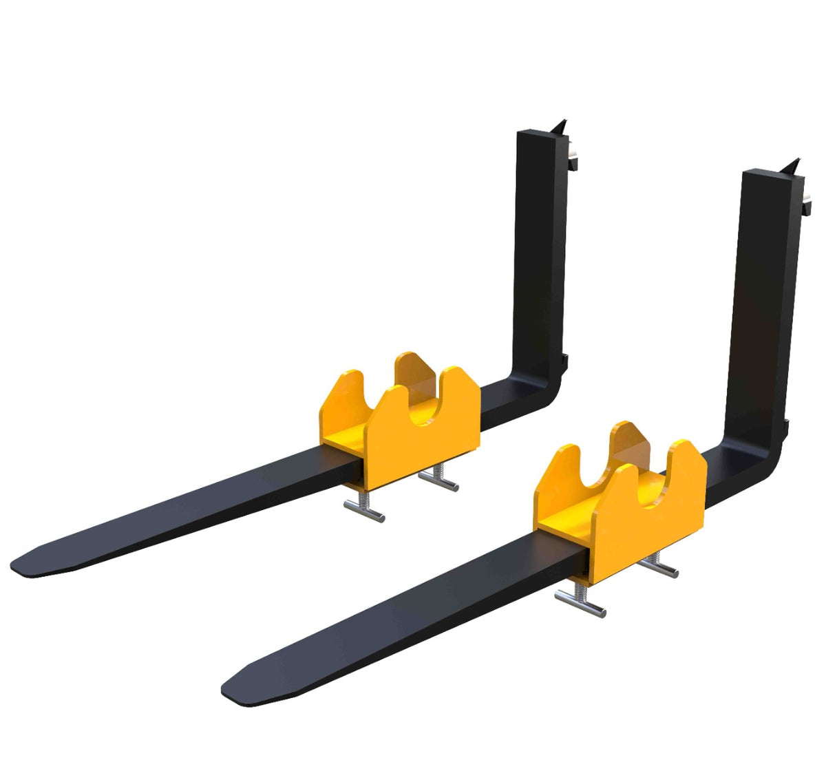Forklift reel handler sleeves for cable reels