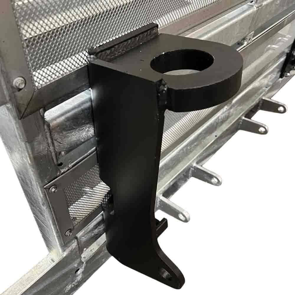 Telehandler attachment brackets