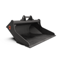 Tilt rotator grading bucket
