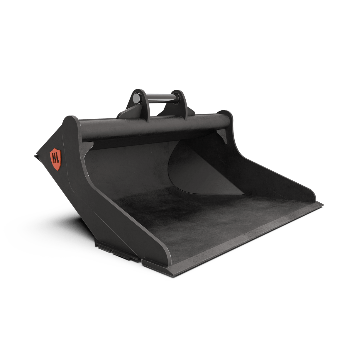 Tilt rotator grading bucket