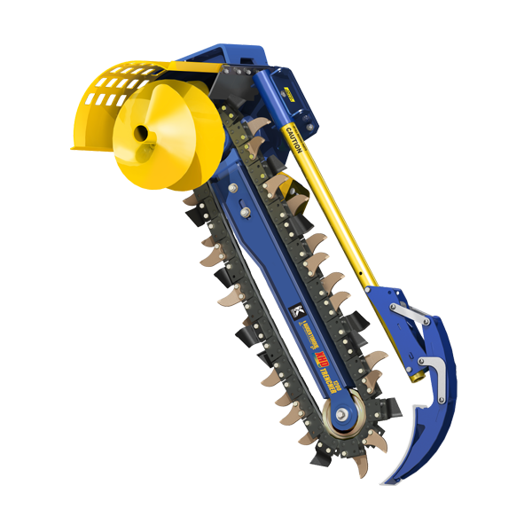 Auger Torque XHD trencher for 5 to 10 tonne excavators